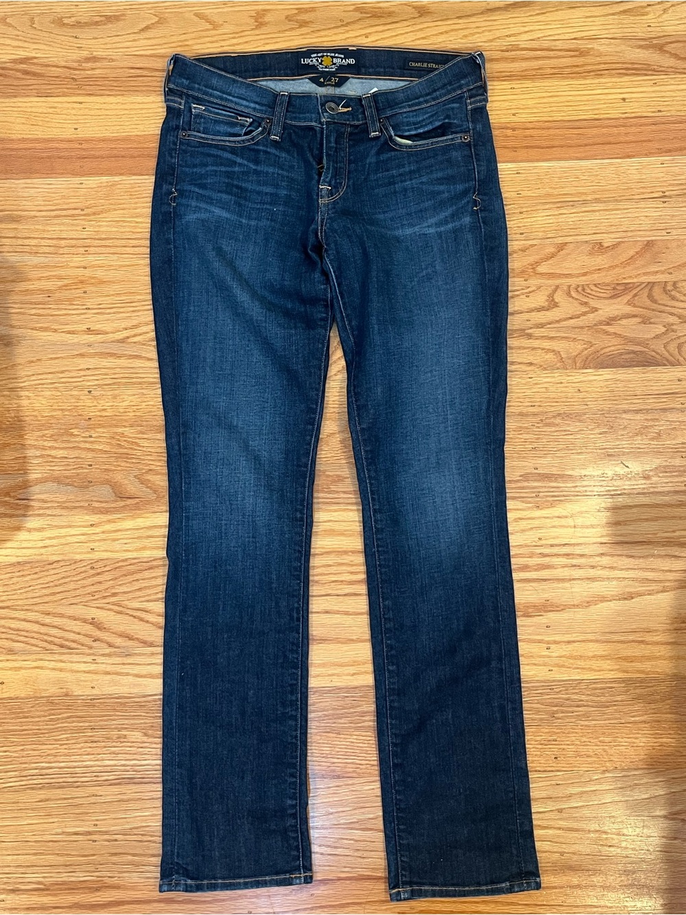 Lucky Brand Women's Indigo Straight Leg Jeans